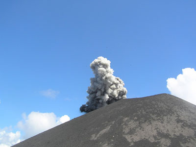 Krakatau - On the summit
